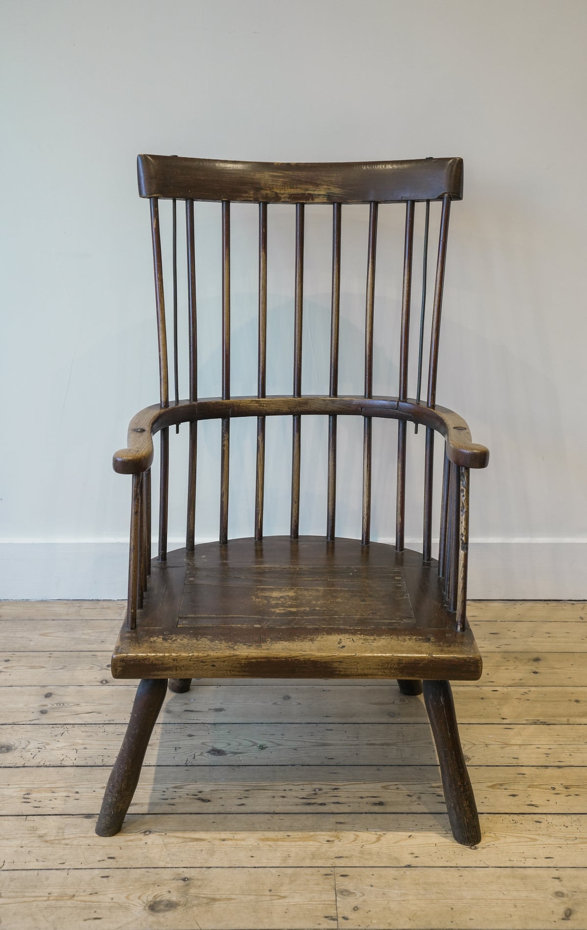 19th C Scottish Darvel Stick Back Chair.