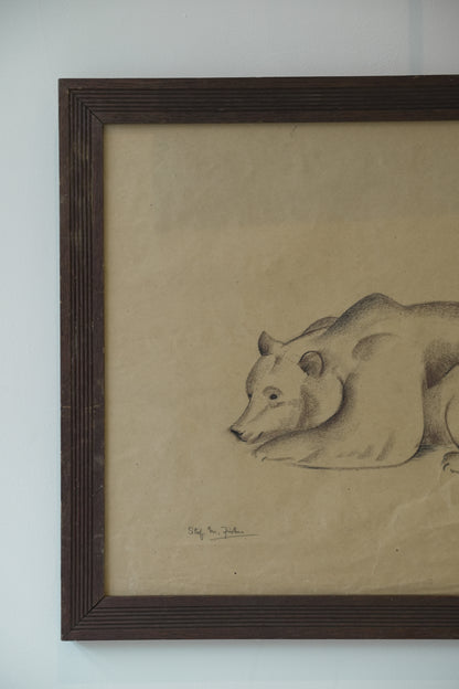 Stefani Melton Fisher. Bear Study.