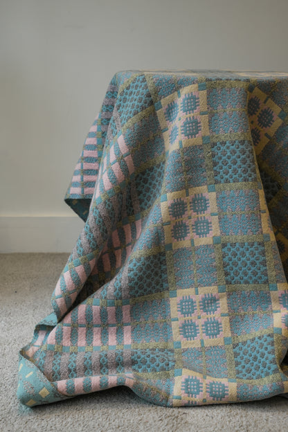 Rare Double Weave Welsh Blanket.