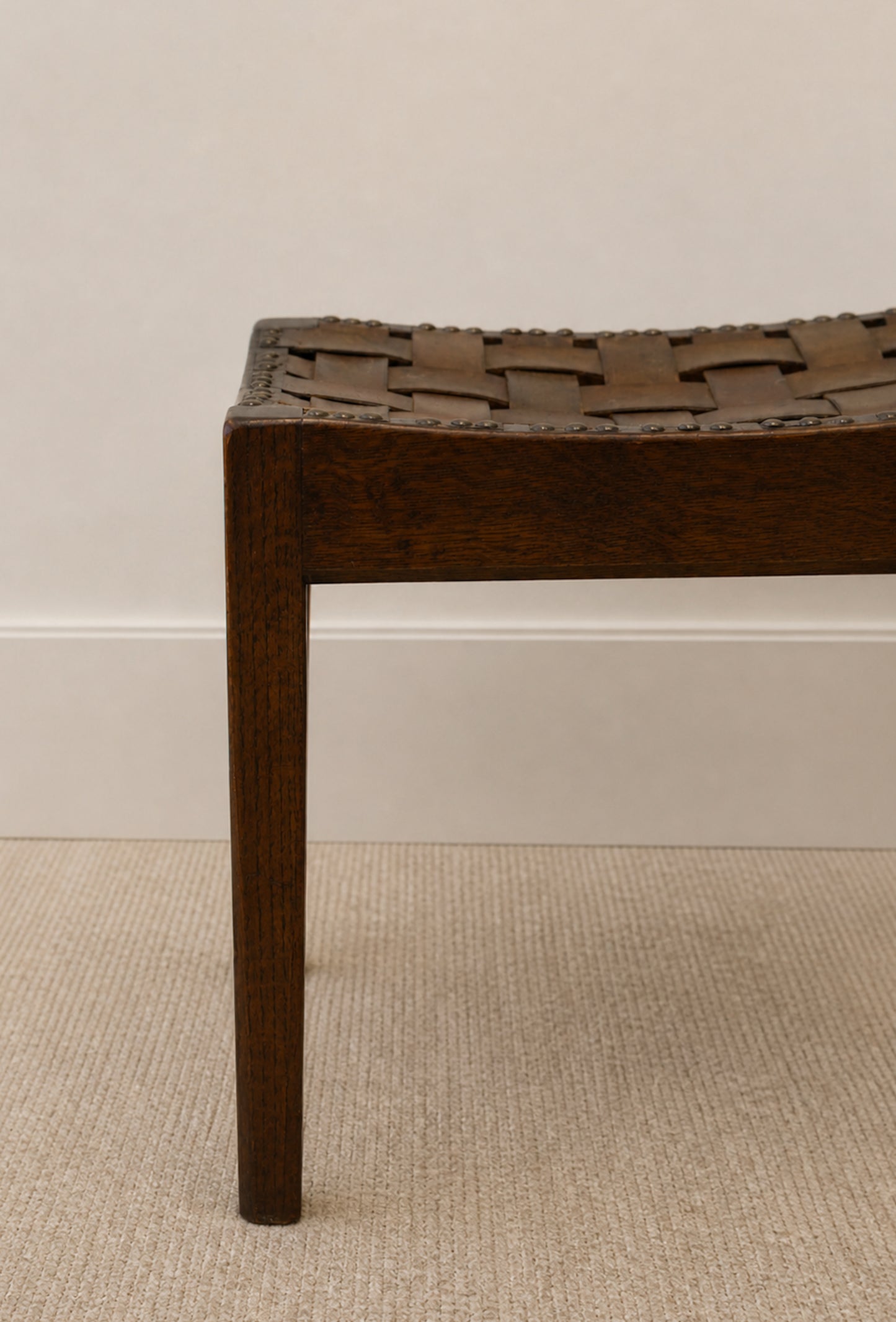 Arthur W Simpson Arts & Crafts Footstool.