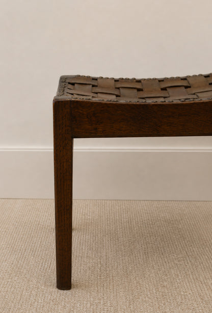Arthur W Simpson Arts & Crafts Footstool.