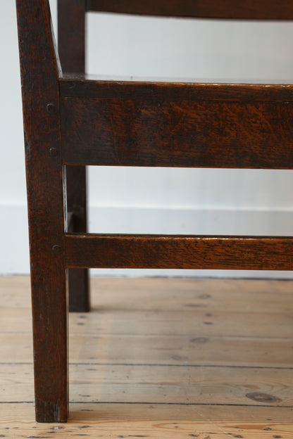 Large 18th C Welsh chair.