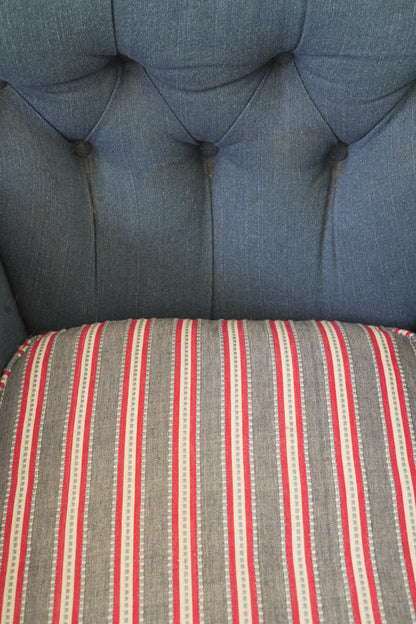 Howard & Sons “Woodstock” Style Armchair.