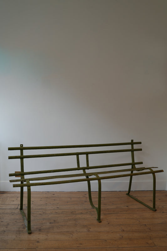 Wrought Iron Garden Bench.