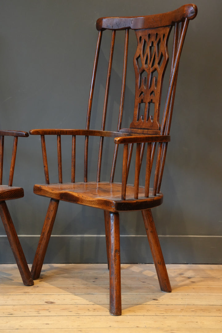 Pair of Windsor chairs