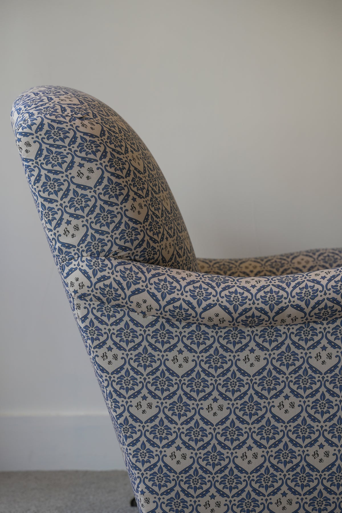 Howard & Sons Bridgewater Armchair.