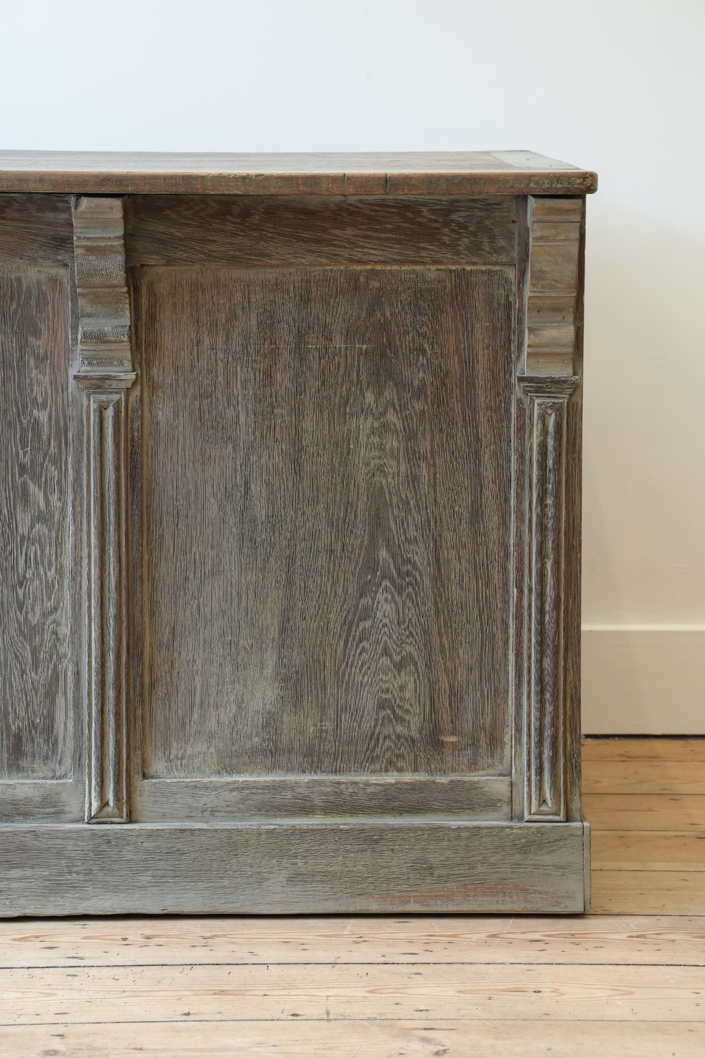 Antique French shop counter.