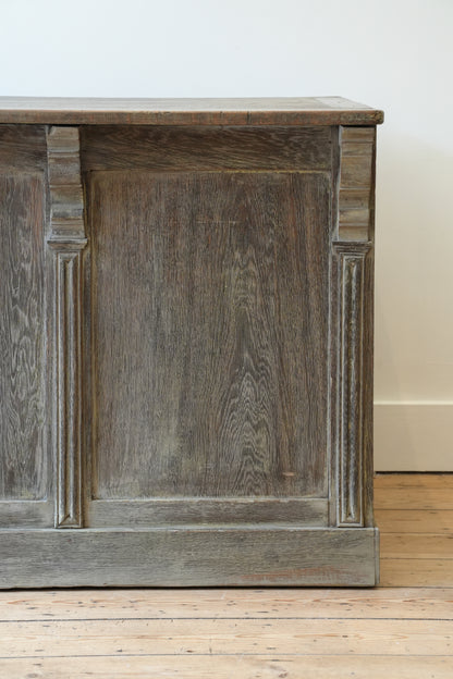 Antique French shop counter.