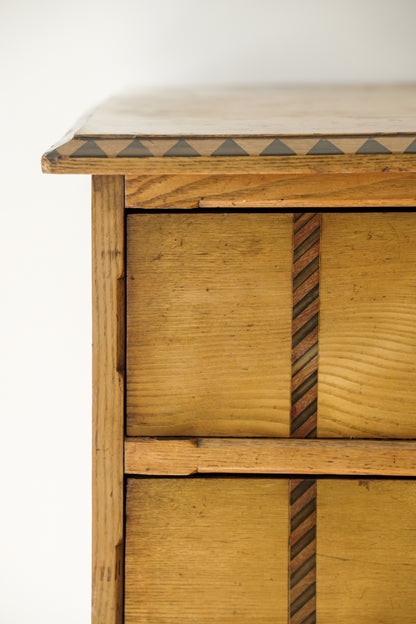 Maple & Co Aesthetic Movement Chest Of Drawers.