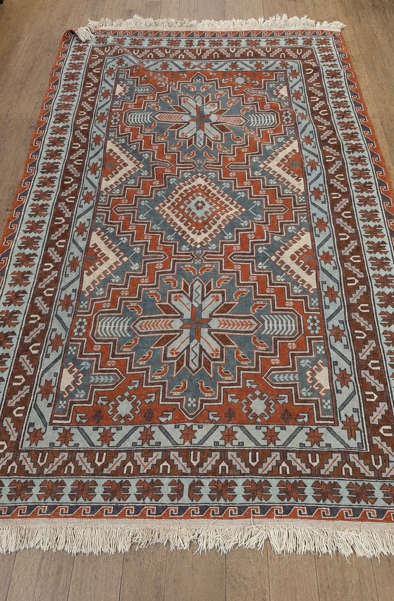 Large Afghan Soumak Rug.