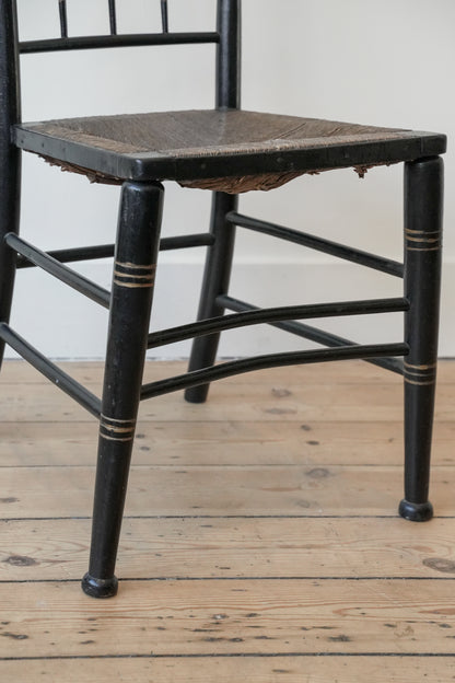 Aesthetic Movement Sussex Type Chair.
