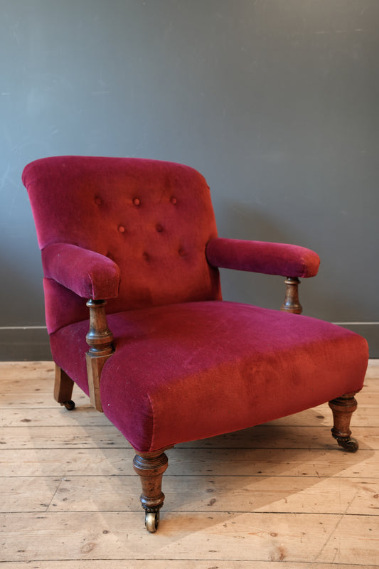 A 19th Century Holland & Sons Open Armchair
