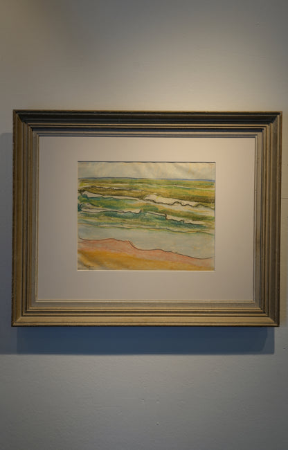 Marian Zurek (1889-1994). Large chalk on paper.
