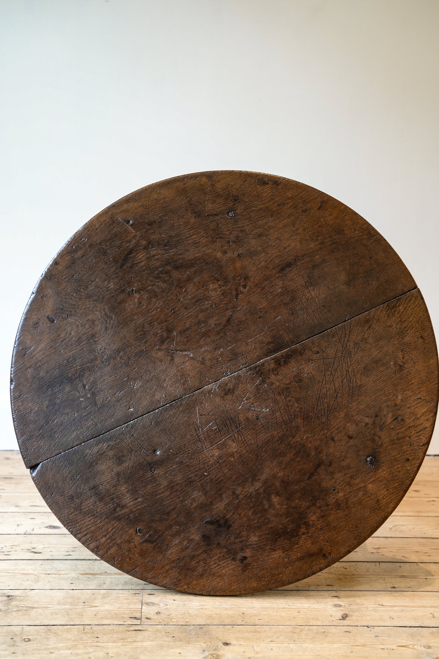 Georgian Welsh oak cricket table