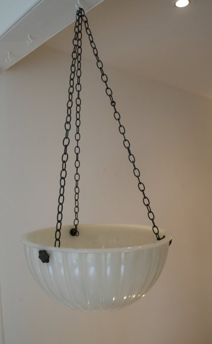 From a Welsh Cinema: A Large Moonstone Plaffonier.