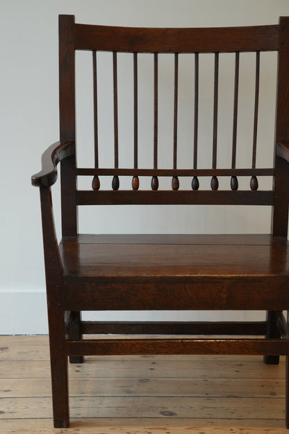 Large 18th C Welsh chair.
