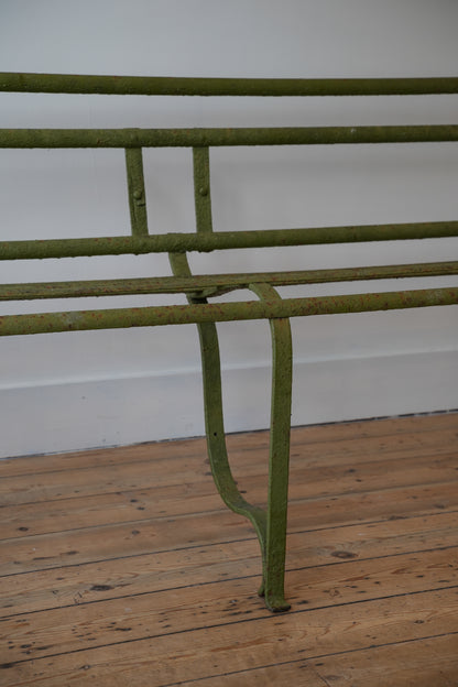 Wrought Iron Garden Bench.