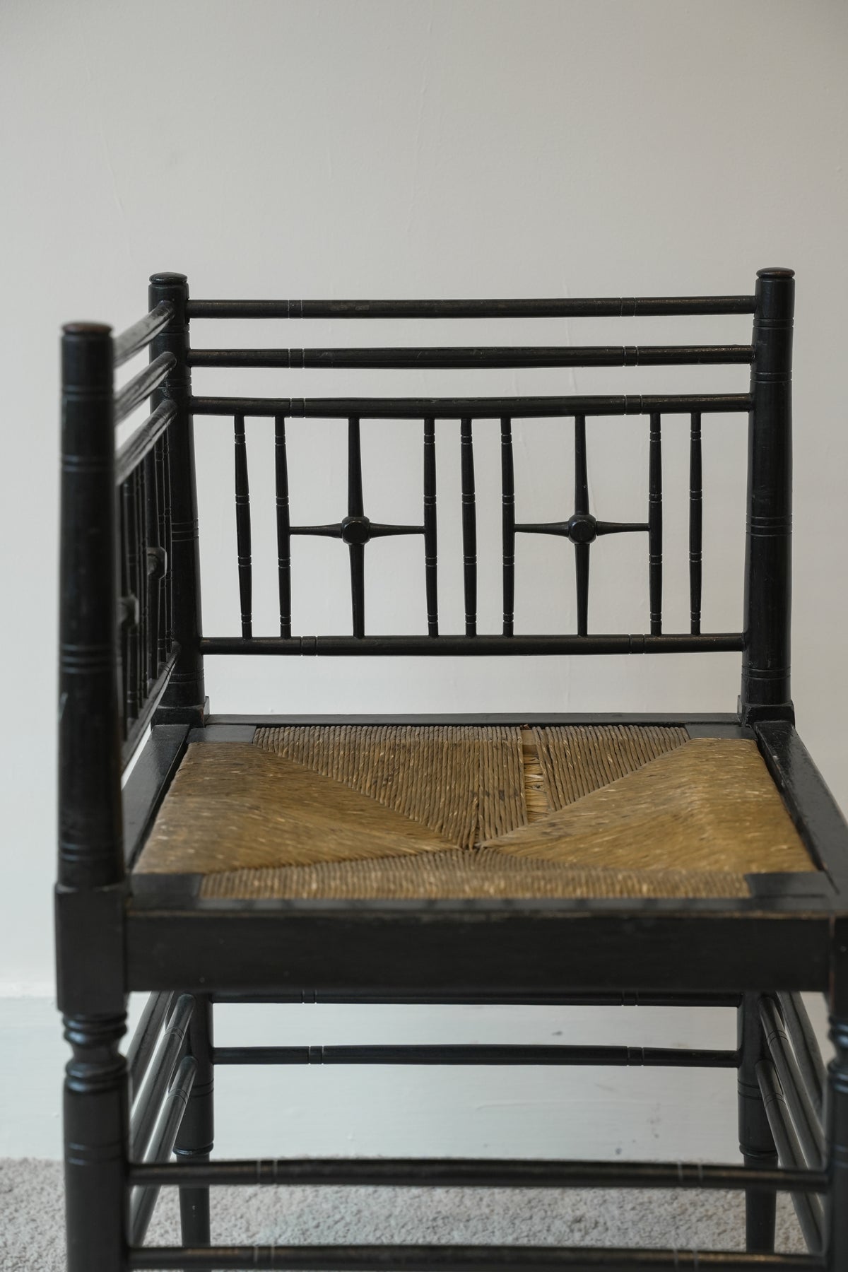 Ford Maddox Brown Sussex Corner Chair.