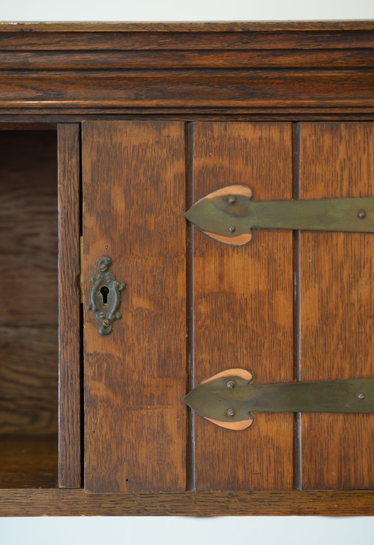 Arts & Crafts Wall Cupboard.