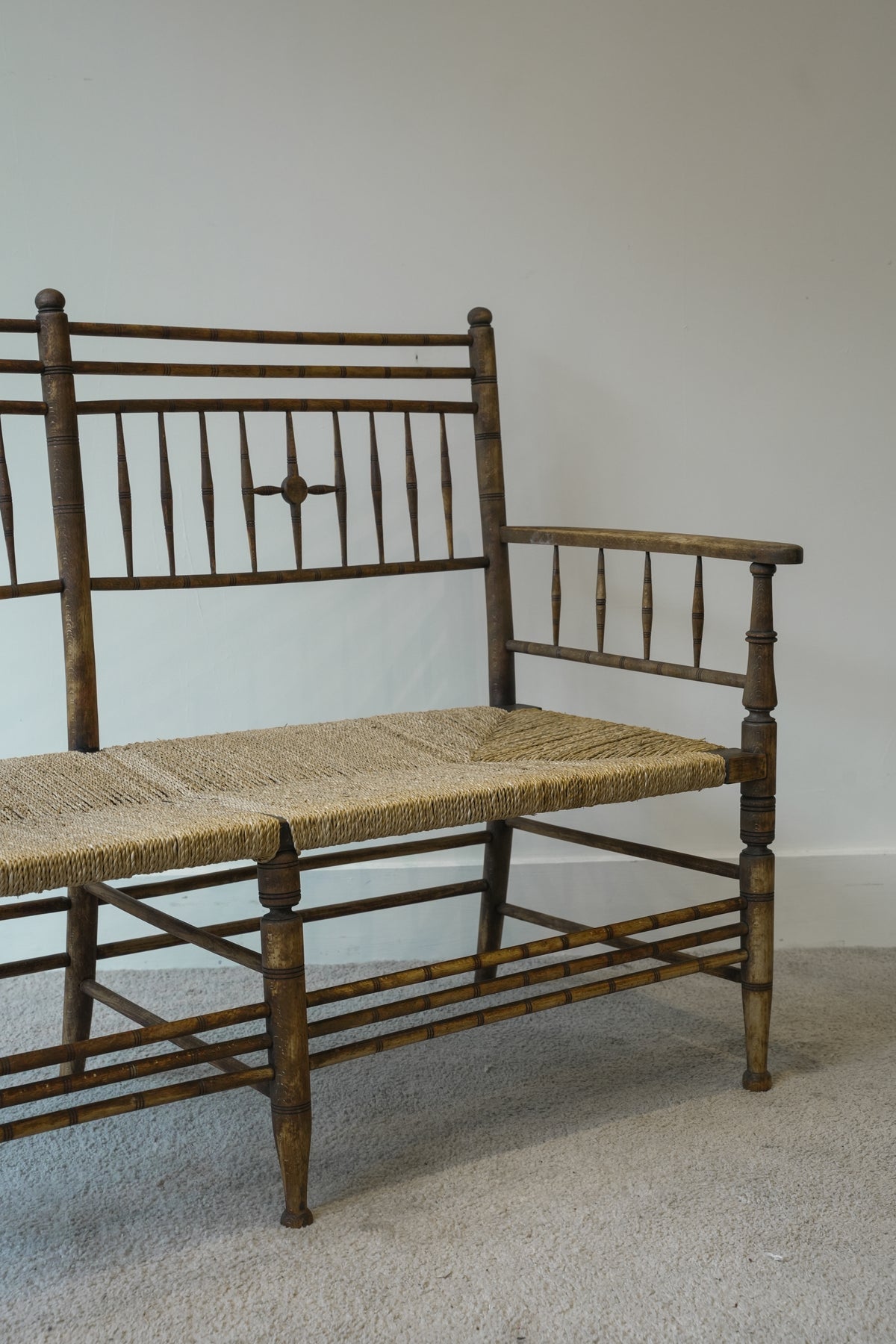 Ford Madox Brown “Sussex” Bench for Morris & Co.