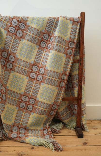 Vintage 20th Century Traditional Welsh Blanket