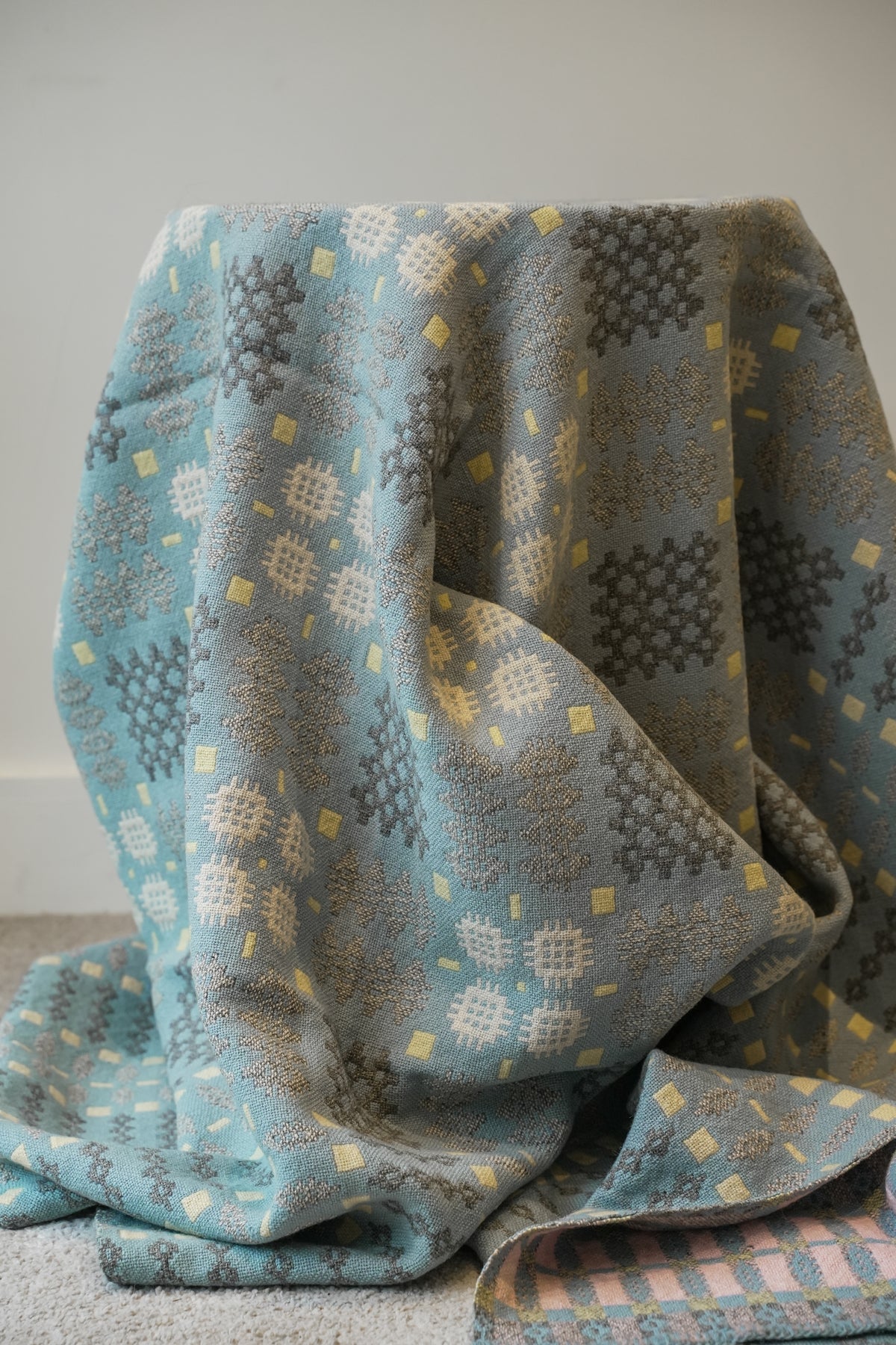 Rare Double Weave Welsh Blanket.