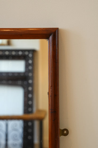 Shop Mirror in Walnut