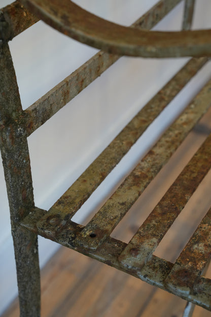 Regency Wrought Iron Garden Bench