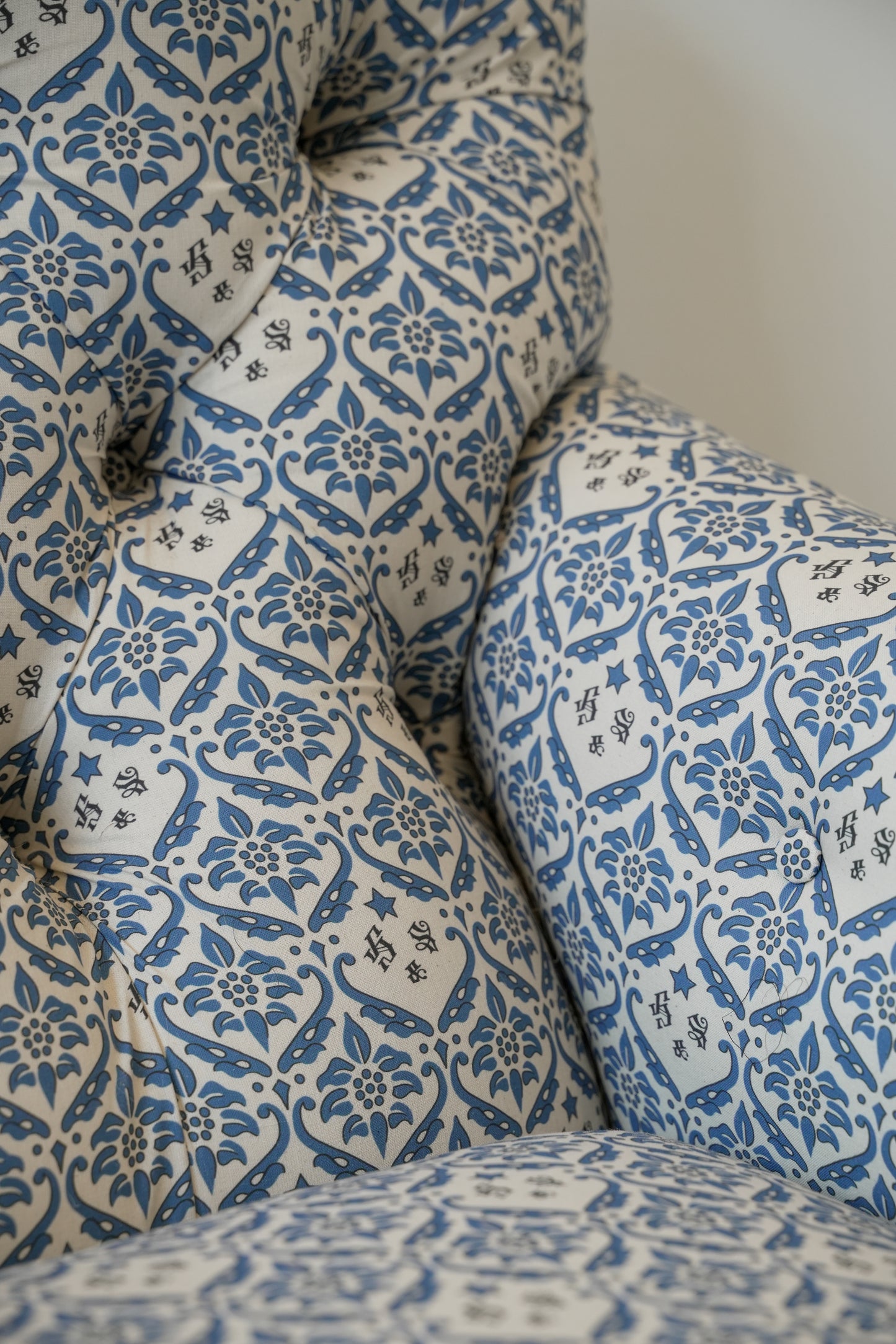 Rare 19th Century Howard & Sons armchair.