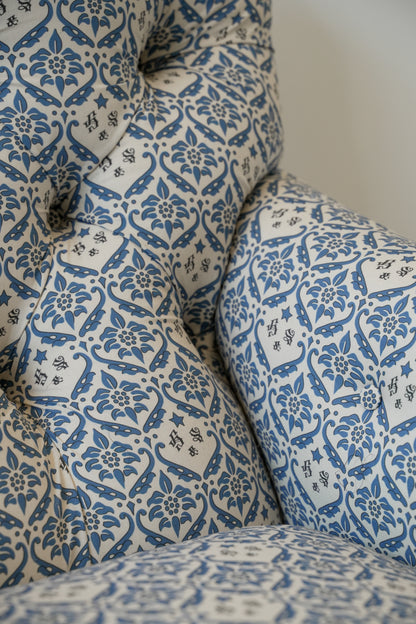 Rare 19th Century Howard & Sons armchair.