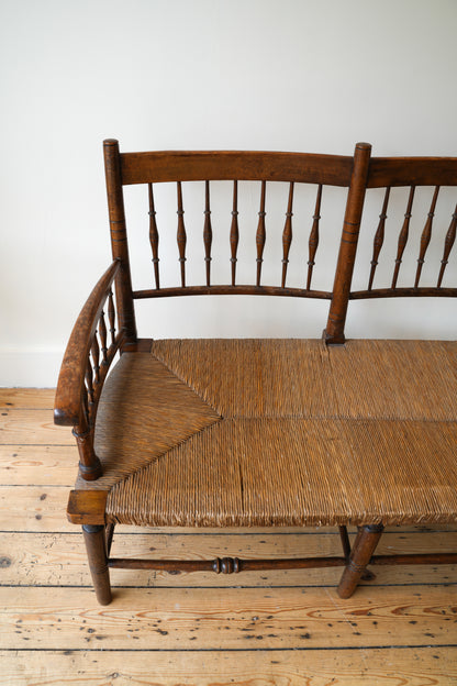 Morris & Co Arts & Crafts Sussex Bench