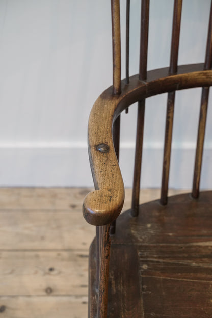 19th C Scottish Darvel Stick Back Chair.