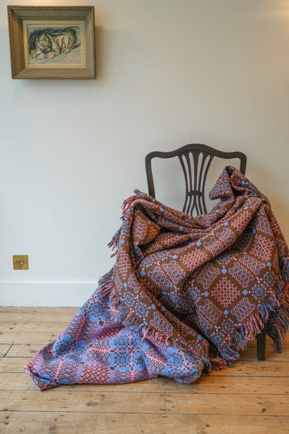 Huge traditional Welsh blanket