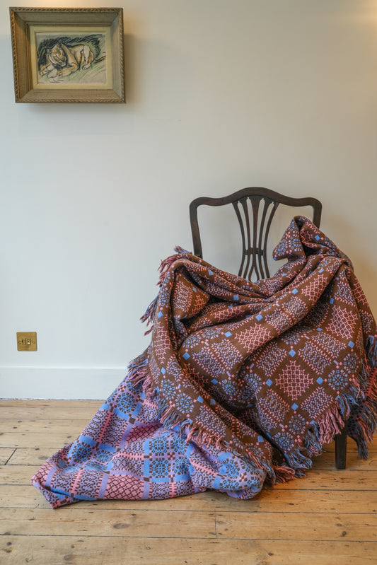 Huge traditional Welsh blanket