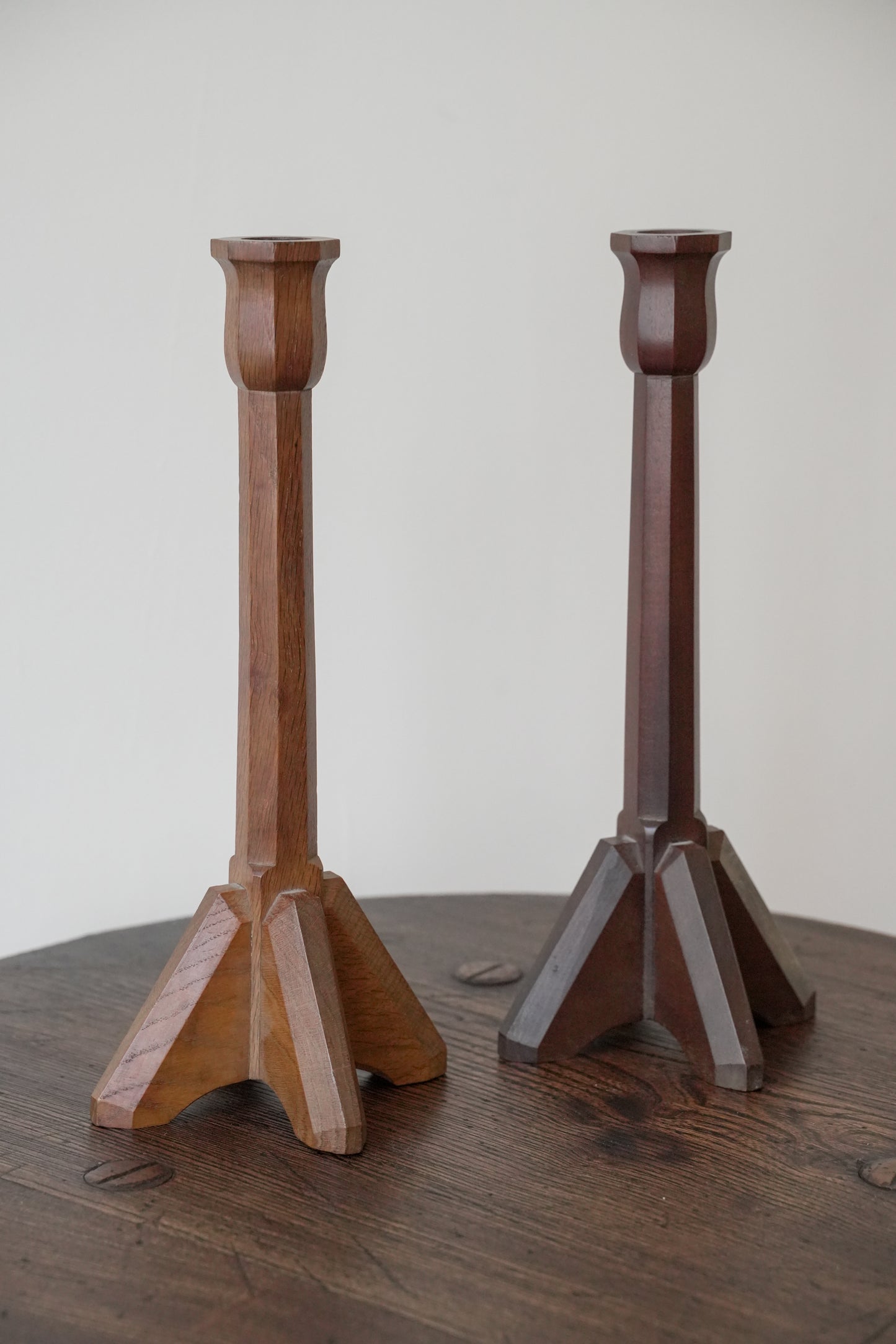 Arts & Crafts Candlesticks.