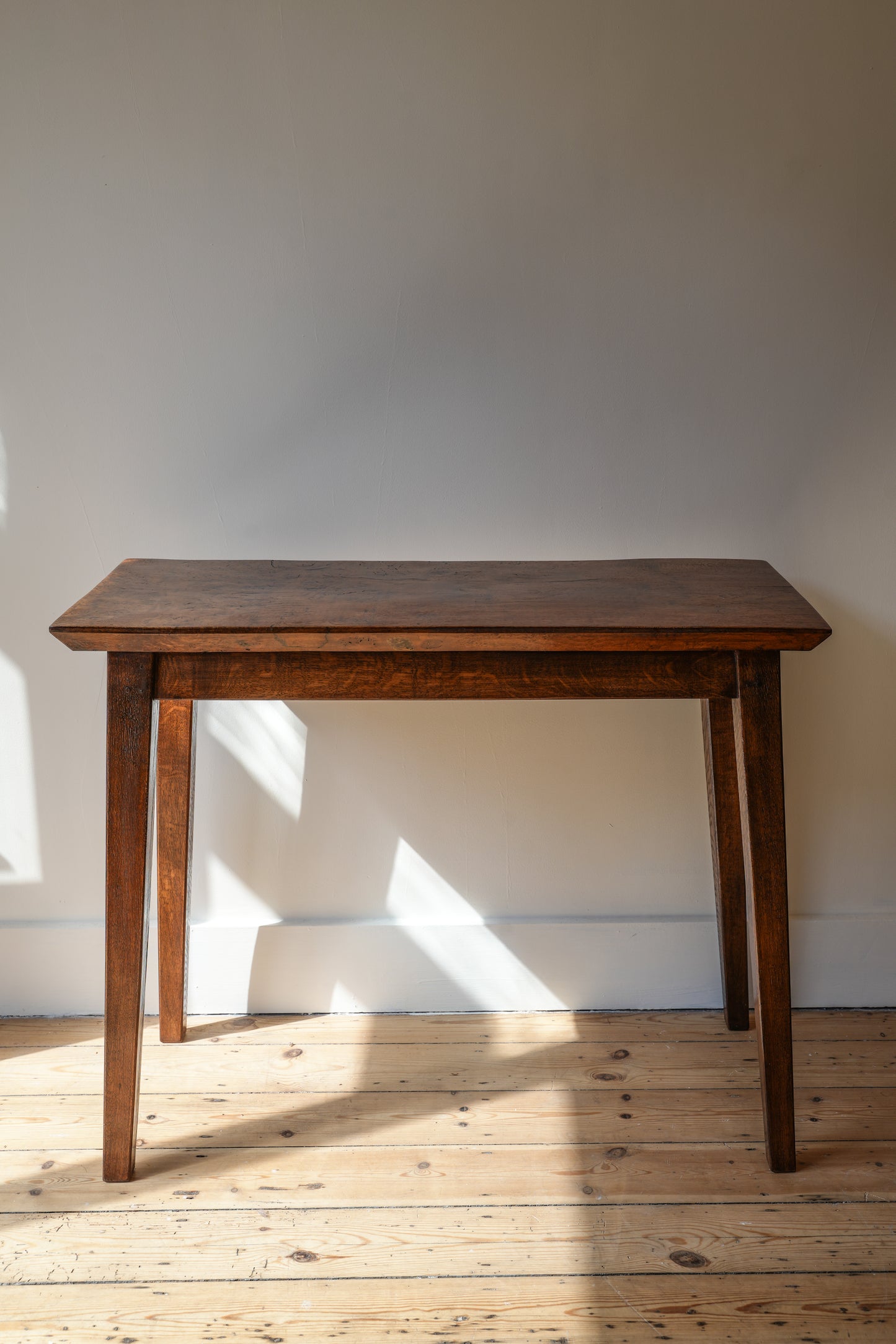 Burr Wood Console / Side Table