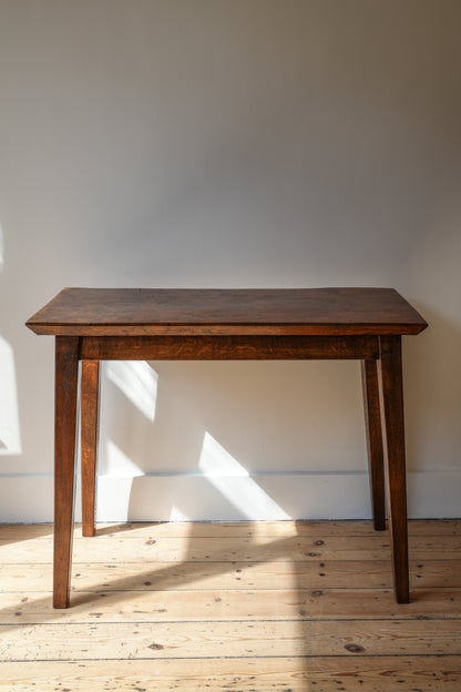 Burr Wood Console / Side Table