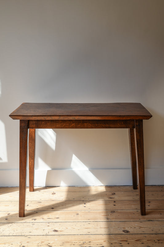 Burr Wood Console / Side Table