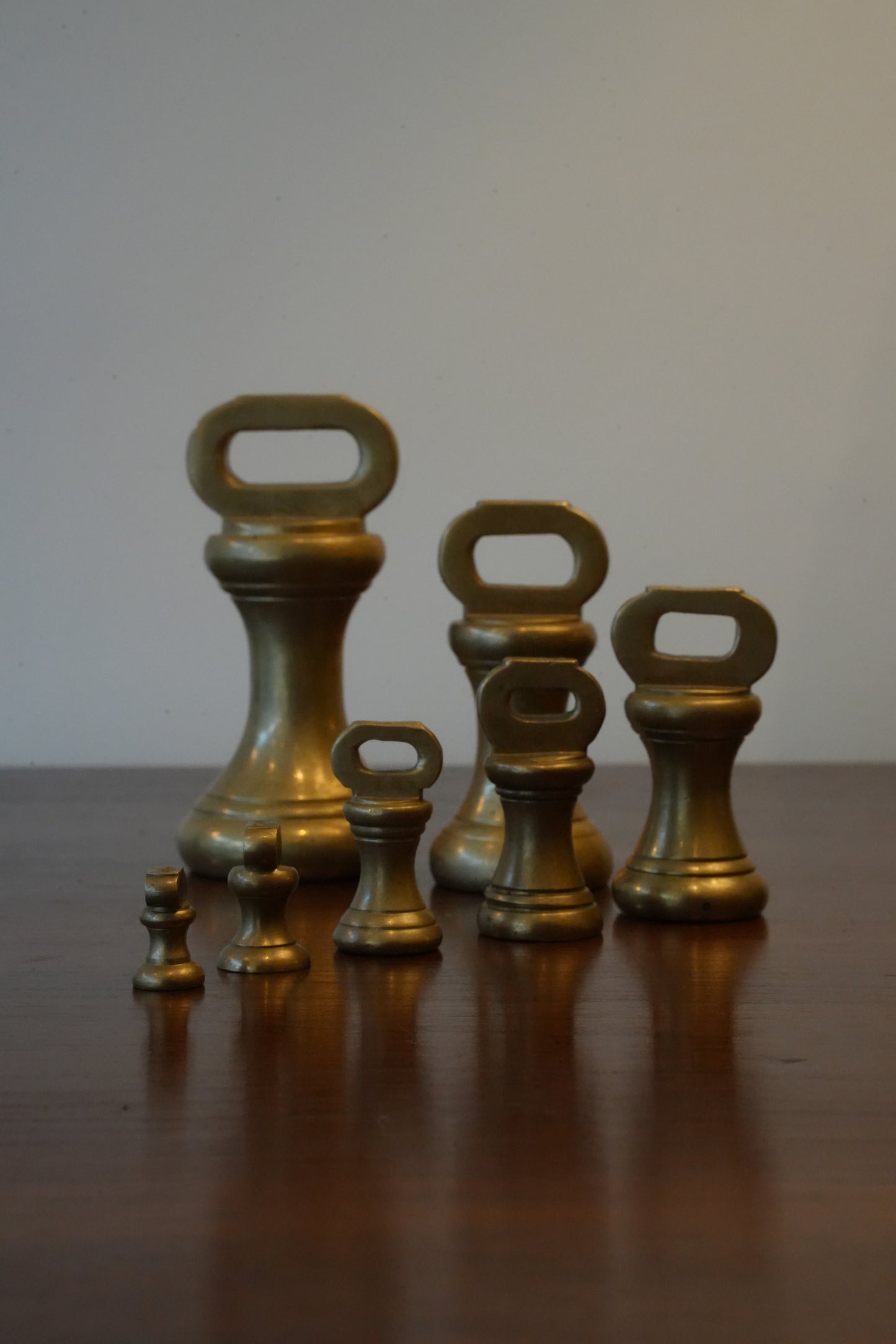 Set of Brass Weights (Imperial).