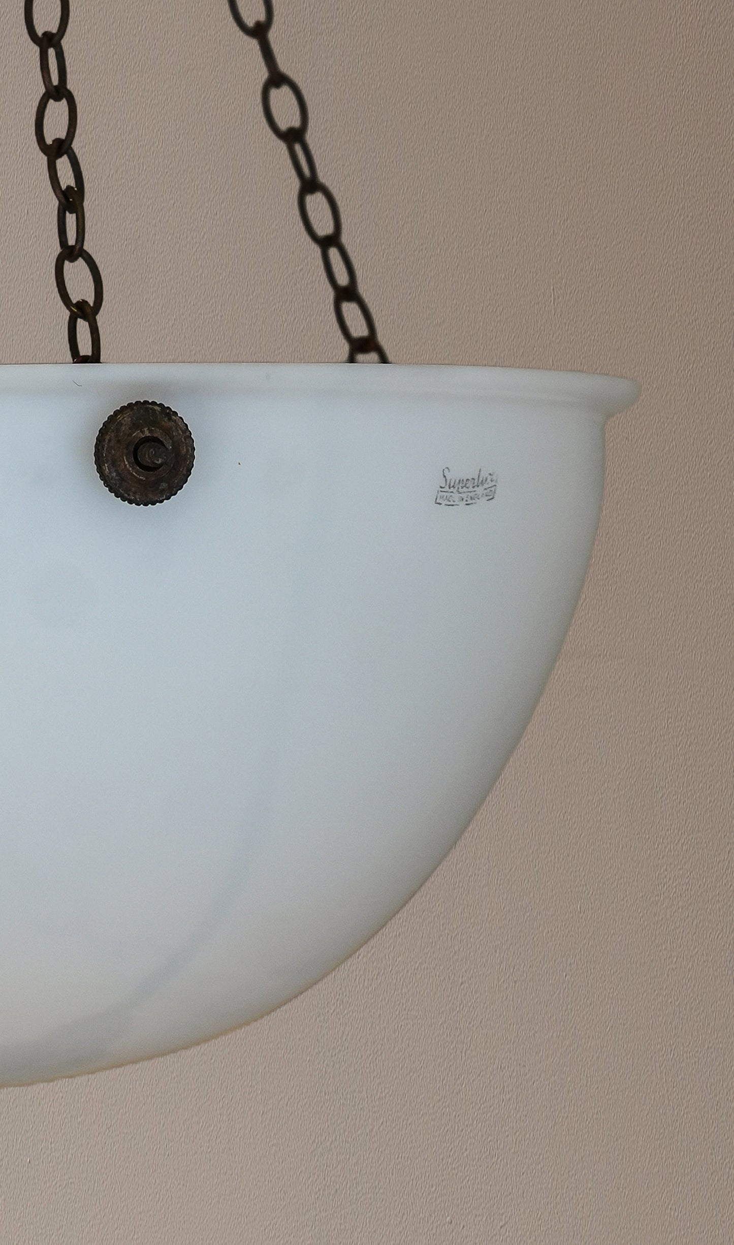 English “Superlux” Plafonnier (30 cm).