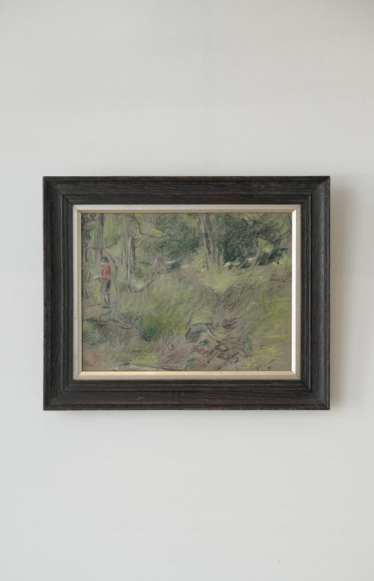 Woodland Scene. By Stefani Melton Fisher (1894–1963).