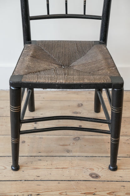 Aesthetic Movement Sussex Type Chair.