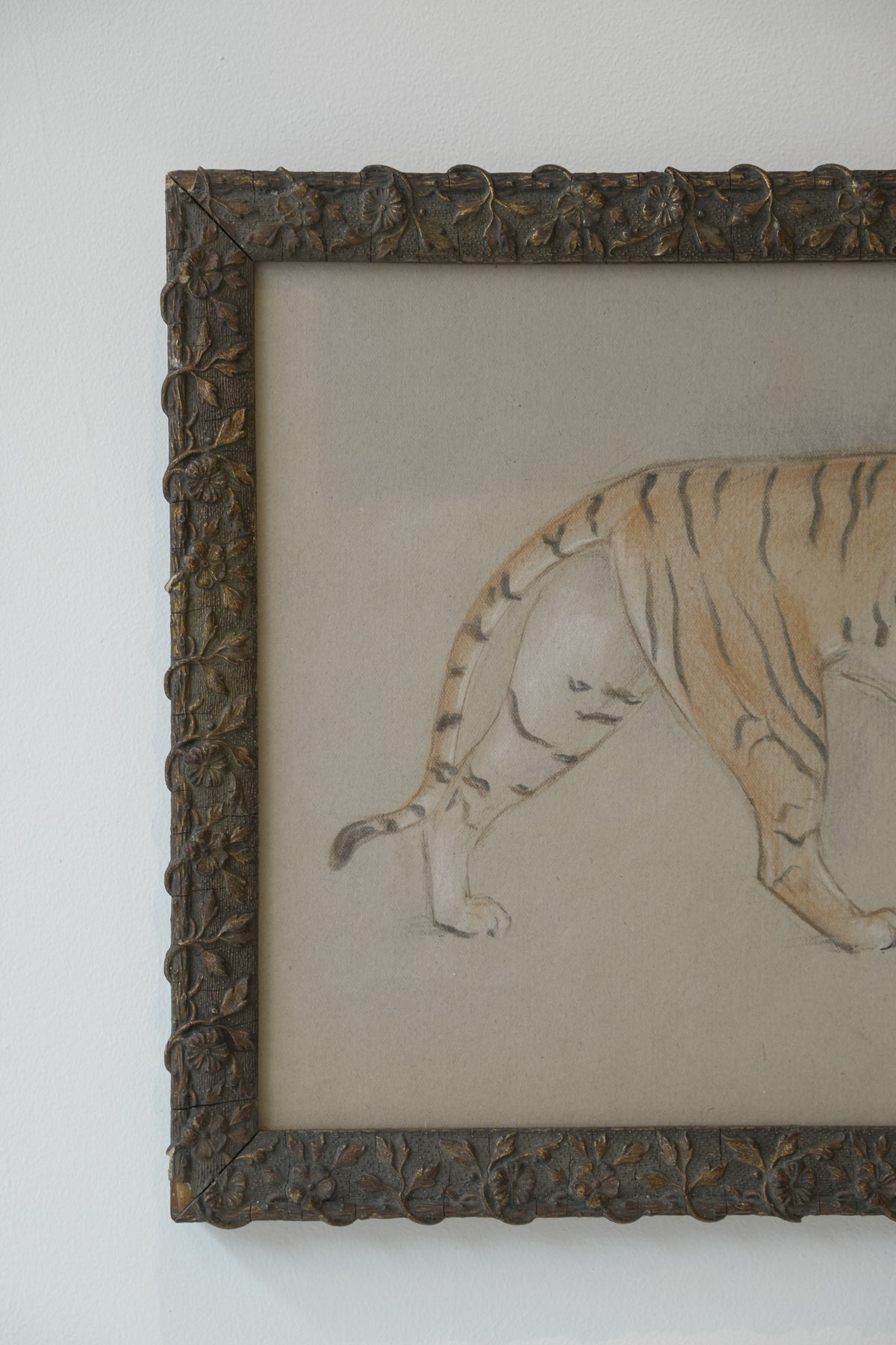 Pair of Tiger studies. Stefani Melton Fisher (1894-1963).