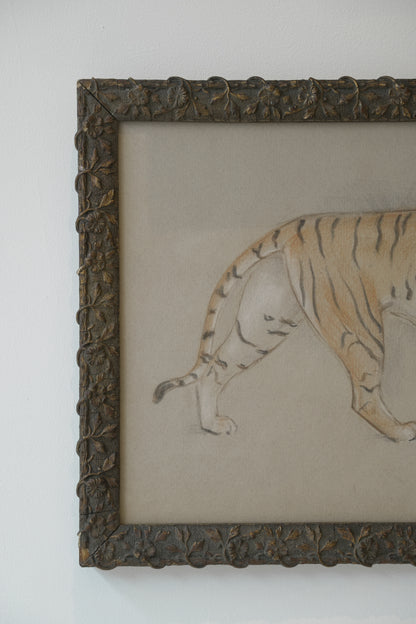Pair of Tiger studies. Stefani Melton Fisher (1894-1963).
