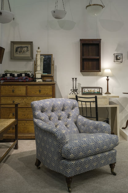 Rare 19th Century Howard & Sons armchair.