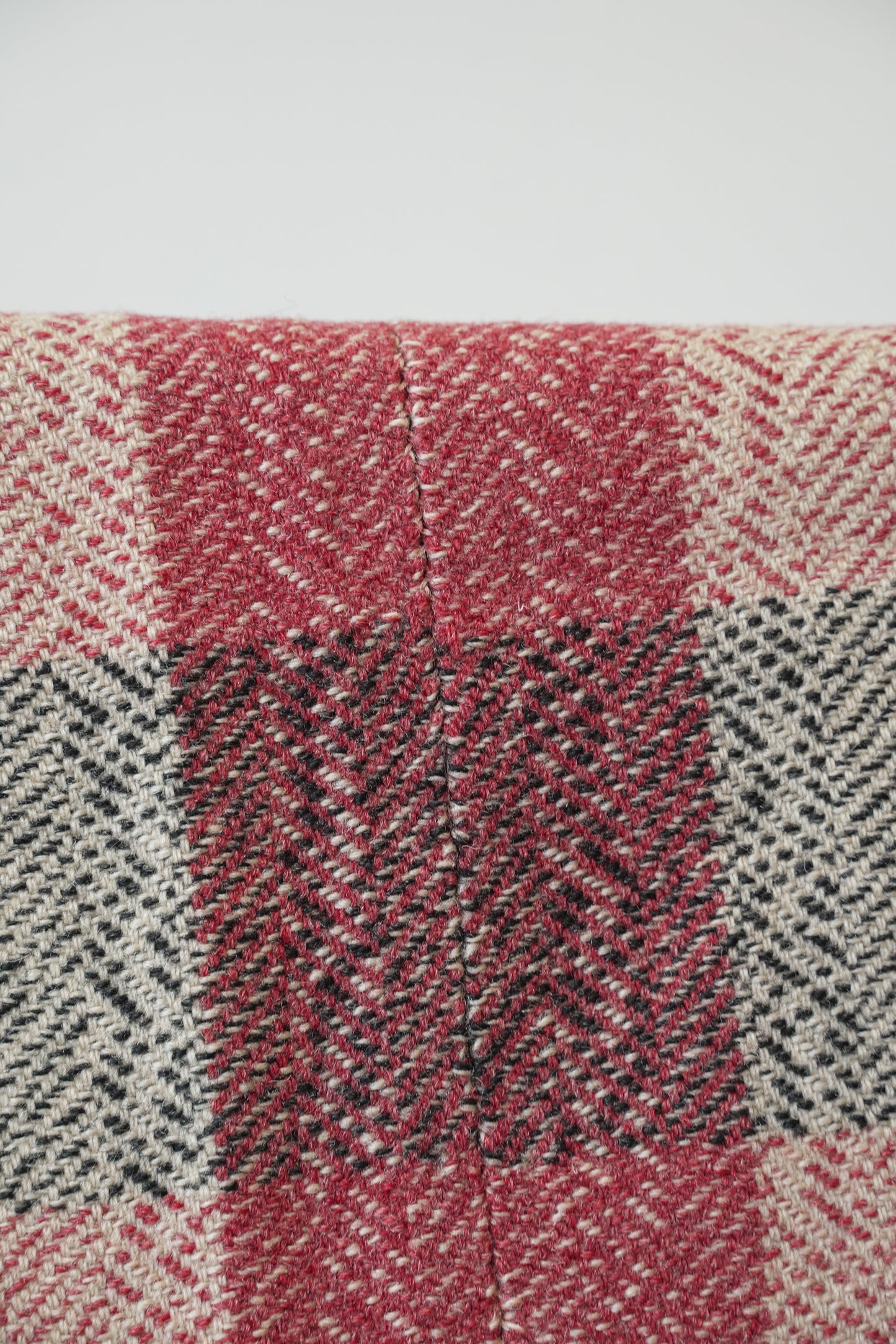 Early Narrow Loom Welsh Blanket.
