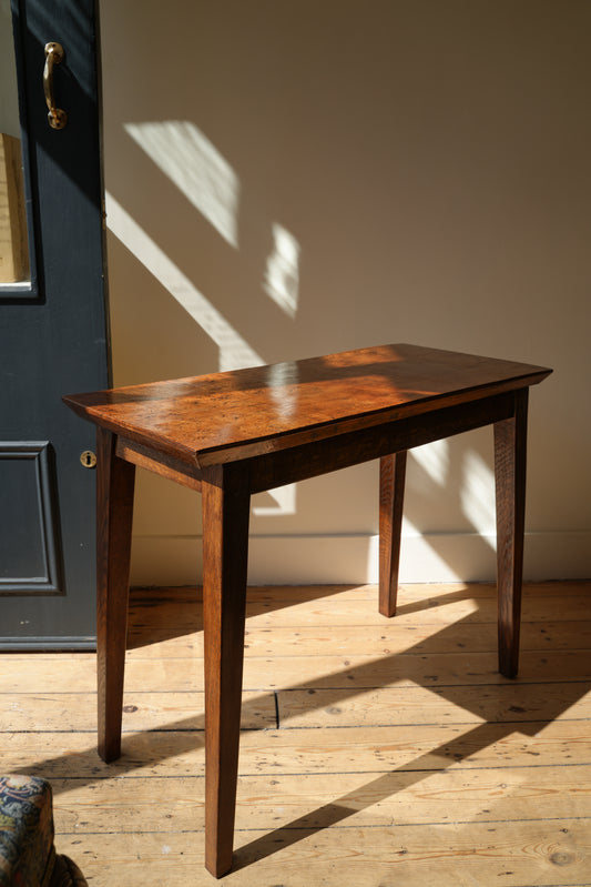 Burr Wood Console / Side Table
