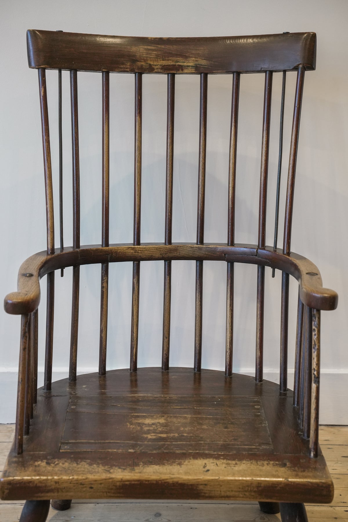 19th C Scottish Darvel Stick Back Chair.