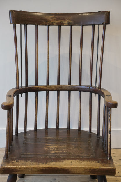 19th C Scottish Darvel Stick Back Chair.