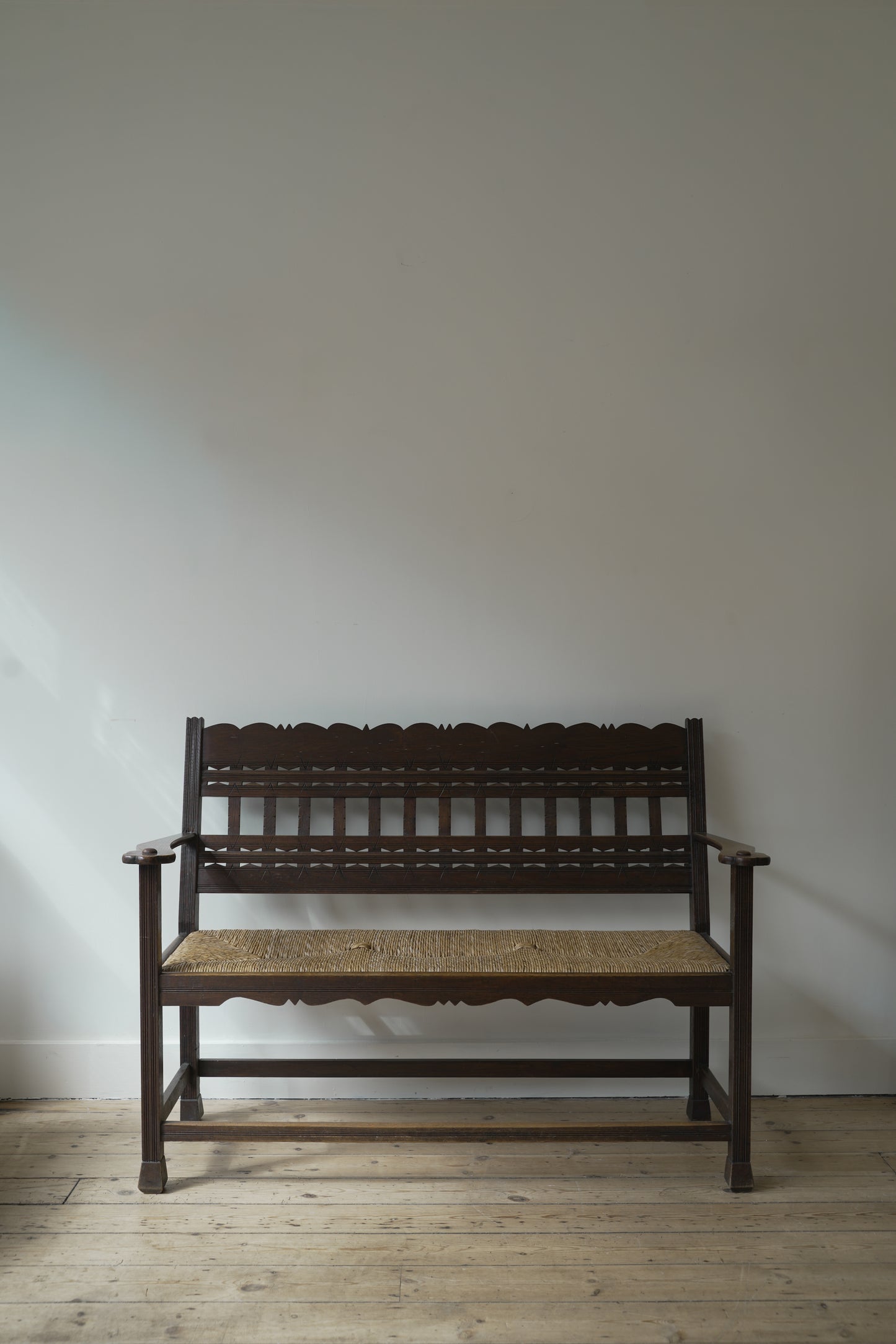 Jugendstil settle / bench.